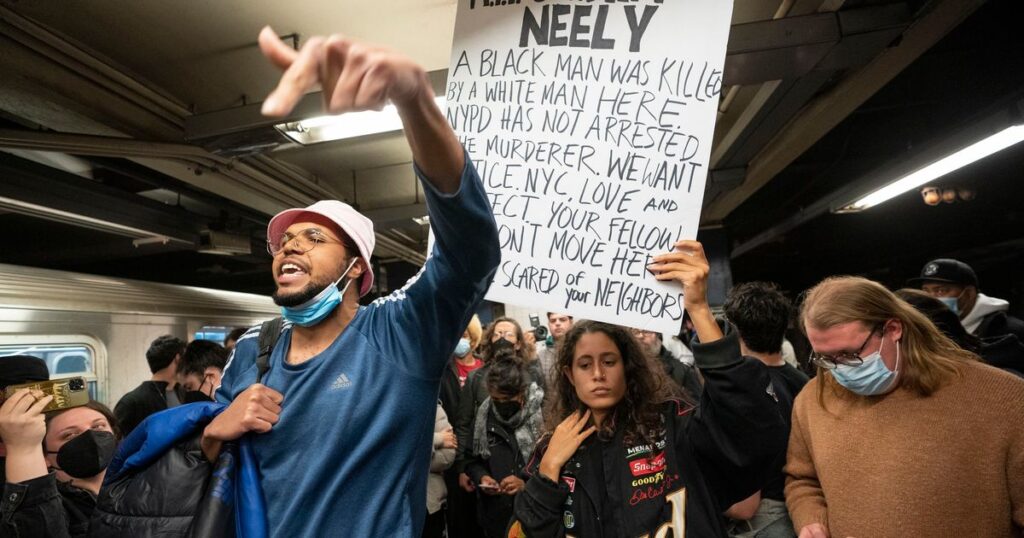New Yorkers Protest Killing Of Jordan Neely Plum And Birch 3779
